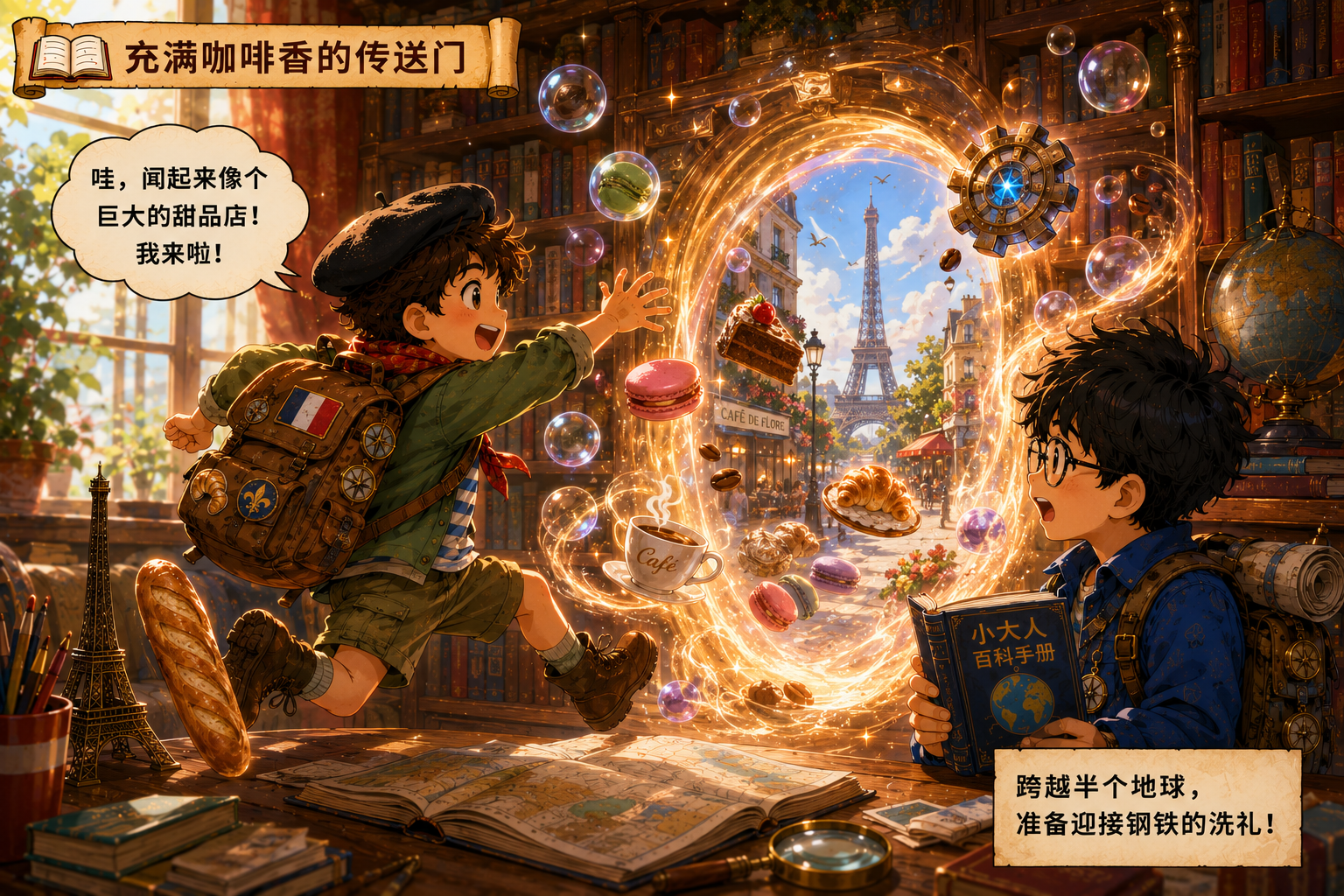 法国埃菲尔铁塔-钢铁的浪漫